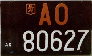 Plate from Aosta