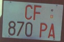 CF plate from Palermo