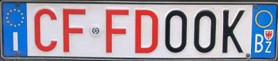 CF FD plate