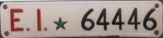 Front EI plate