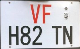 VF plate from Trento