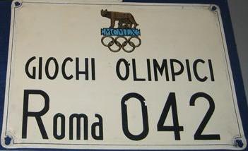 Olympic Games plate