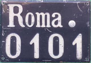 Plate from Rome with fascio